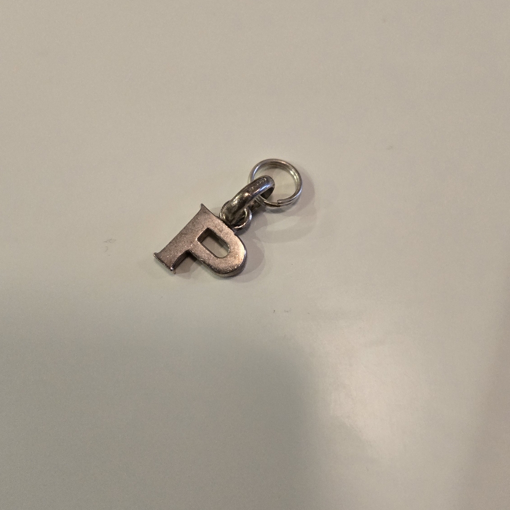 Links Of Londo Sterling Silver Initial P Charm